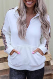 Detail Zip Collar Sweatshirt
