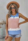 Tie-dye Print Tank Top