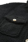 Flap Pockets Button Front Jacket