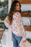 Cakewalk Floral Smocked Blouse