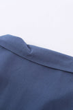 Short Sleeve Button Solid Shirt