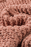 Chunky Knit Solid Cardigan with Pocket