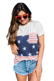 Stars and Stripes Colorblock Tee