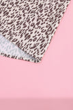 Leopard Mandala Hollow-out Sleeves T-shirt