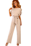 Oh So Glam Belted Wide Leg Jumpsuit