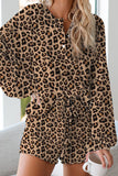 Floral Print White Knit Lounge Set