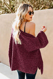 Norway Chenille Pocketed Cardigan