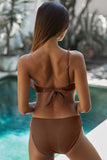 One Shoulder Swimsuit with Ruffles