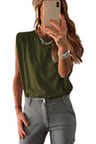 Padded Muscle Tank Top