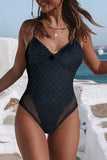 Adjustable Halter V Neck Swimsuit