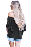 Off The Shoulder Knot Front Top