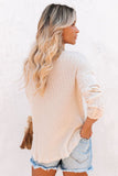 Cotton Knit Grommet Top