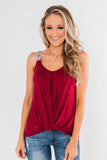 Twist Hem Tank Top