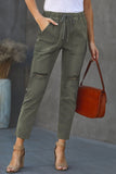 Pocketed Denim Joggers