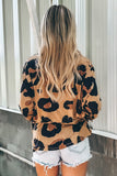 Print Long Sleeve Loose Top