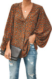 Love You Boo Balloon Sleeve Blouse