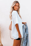 Crew Neck Oversize Tee