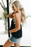 Black Lace Detail Cami