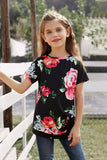 Blooming Floral Little Girls’ T-shirt