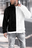 Colorblock Fleece Men's Hoodie
