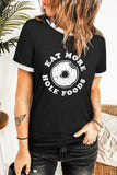 Plant Graphic Print Short Sleeve T Shirt