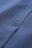 Short Sleeve Button Solid Shirt