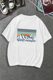 Happy Camper Pattern Men T Shirt