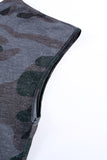 Crew Neck Star Print T-shirt with Pocket