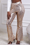 Sequin Wide Leg Pants