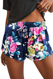 Camo Drawstring Elastic Waist Shorts