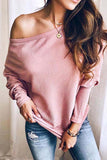 Batwing Sleeve Ribbed Top