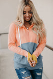 Half Zip Colorblock Hoodie