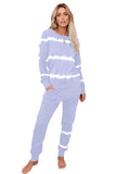 Stripes Long Sleeves and Joggers Lounge Set