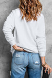 MERRY Graphic Pullover Sweatshirt