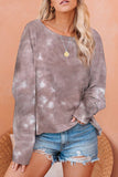 Rainbow Tie Dye Pullover Long Sleeve Top