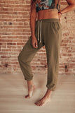 Drawstring Waist Pockets Sweatpants