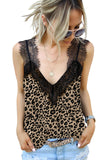 Floral Lace Shoulder Tank Top