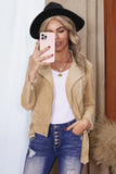 Suede Moto Jacket