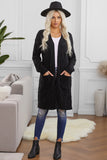 Textured Cable Knit Cardigan