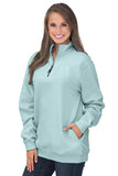 Pocket Style Quarter Zip Sweatshirt