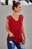 From A Dream Lace Tank Top with Vest