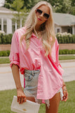 Chest Pocket Oversized Shirt