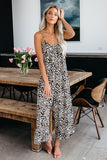 Leopard Adjustable Jumpsuit