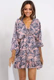 Ruffle Tiered Babydoll Style Mini Dress