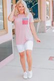 Only In America Pocket Striped T-shirt