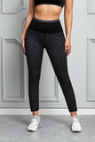 Mocha Leopard Print Active Leggings