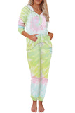 Multicolor Utopia Tie Dye Hoodie Joggers Loungewear