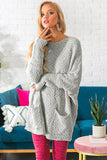 Winter Break Knit Tunic Sweater
