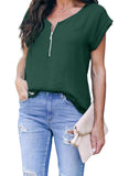 Zip To It Blouse