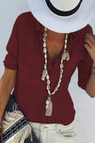 Turn-down Collar Pocketed Button Shirt
